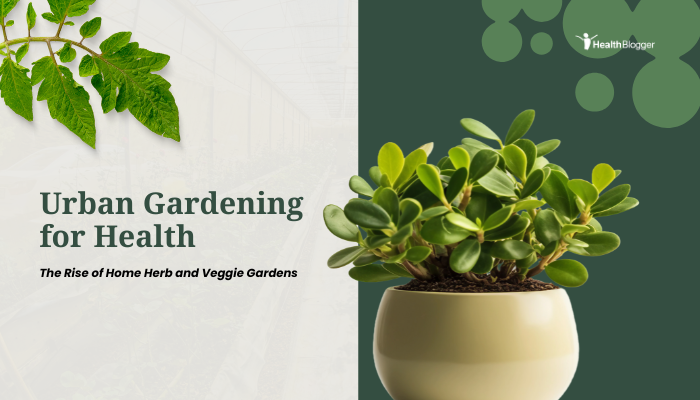 Urban Gardening for Health: The Rise of Home Herb and Veggie Gardens