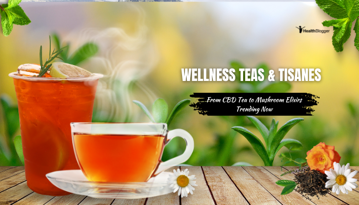 Wellness Teas & Tisanes: From CBD Tea to Mushroom Elixirs Trending Now